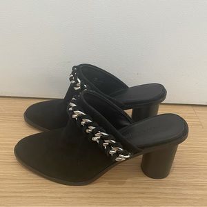 NWOT Rebecca Minkoff black mules size 8